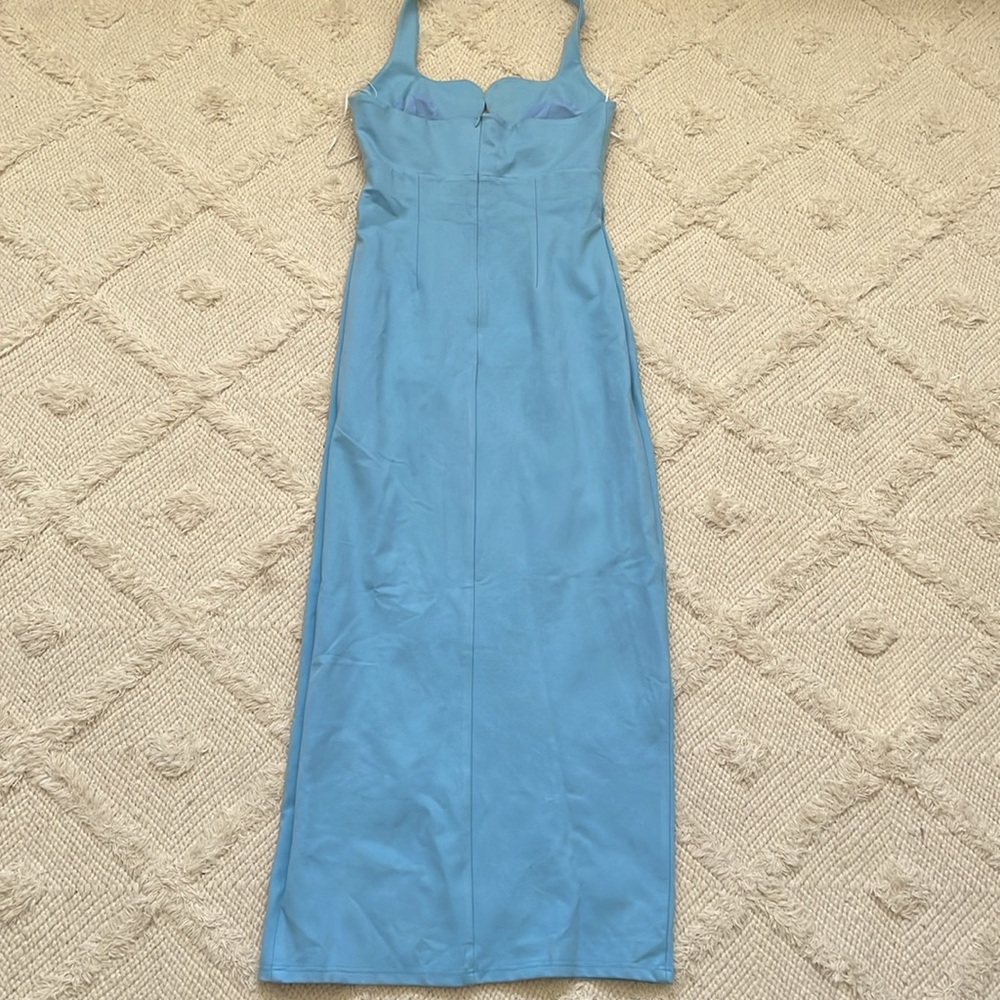 Elliatt Tuning Halter Neck Column Gown - Picture 7 of 7